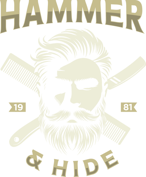 hammer & hide mens grooming essentials main logo